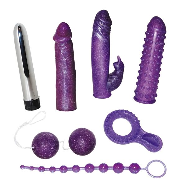 You2Toys - Vibratorsæt - Glimmer - 7 dele