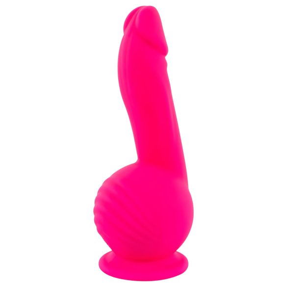SMILE Powerful - vibrator med 2 motorer - genopladelig - sugekop - pink