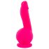 SMILE Powerful - vibrator med 2 motorer - genopladelig - sugekop - pink