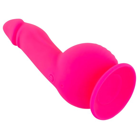 SMILE Powerful - vibrator med 2 motorer - genopladelig - sugekop - pink