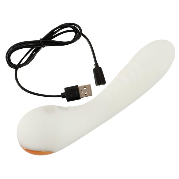 You2Toys - G-punkt vibrator - selvlysende - hvid