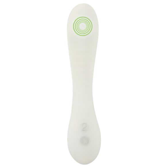 You2Toys - G-punkt vibrator - selvlysende - hvid