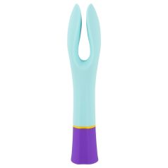   You2Toys - vibrator med 2 motorer - genopladelig vandtæt - farverig
