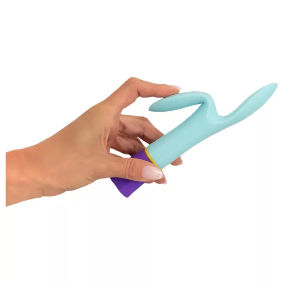 You2Toys - vibrator med 2 motorer - genopladelig vandtæt - farverig