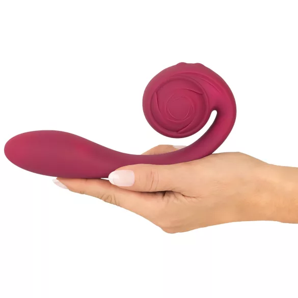 You2Toys Rosenrot - G-punkt vibrator - genopladelig vandtæt - rød