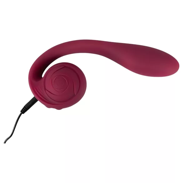 You2Toys Rosenrot - G-punkt vibrator - genopladelig vandtæt - rød
