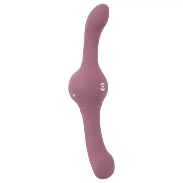 You2Toys - dobbeltvibrator - kraftig vibration - silikone/lilla