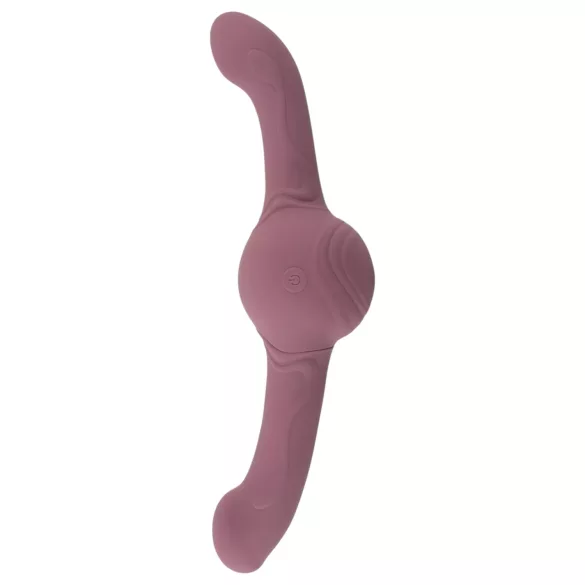 You2Toys - dobbeltvibrator - kraftig vibration - silikone/lilla