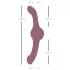 You2Toys - dobbeltvibrator - kraftig vibration - silikone/lilla