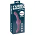You2Toys - dobbeltvibrator - kraftig vibration - silikone/lilla