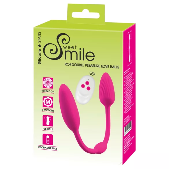 Sweet Smile - RC Dobbelt Geishakugle (pink)