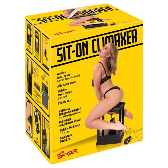 The Banger Siddemaskine - el-skændemaskine (sort)