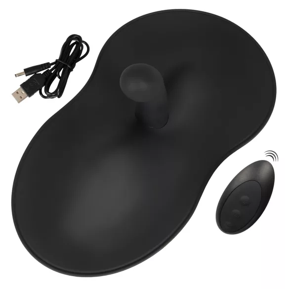 VibePad 3 - G-punkt pude vibrator - genopladelig - fjernbetjening - sort