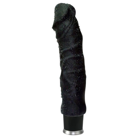 Nature Skin - realistisk vibrator - sort - 22cm