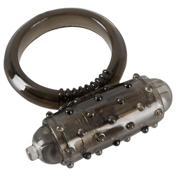 You2Toys - vibrerende penisring - silikone - sort