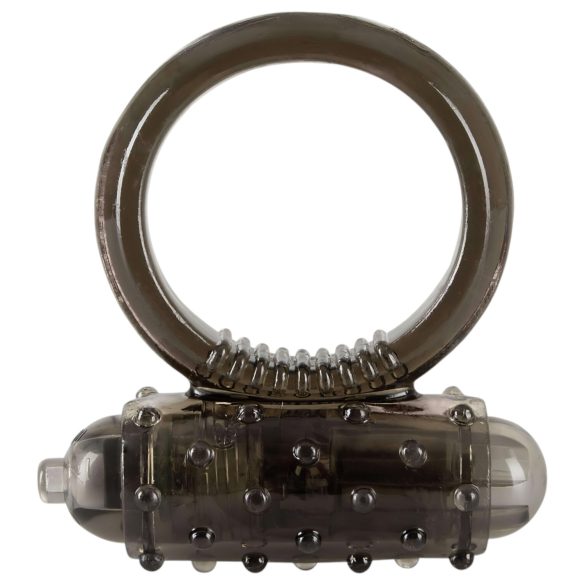 You2Toys - vibrerende penisring - silikone - sort