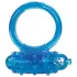 You2Toys - silikone penisring med vibration - blå