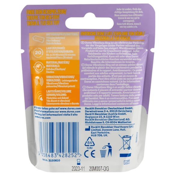 Durex - Vibrerende Penisring