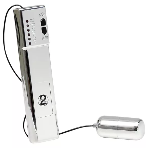 You2Toys Climax - Vibrationsæg - Trådløs - Sølv