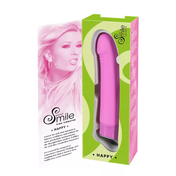 SMILE Happy - vibrator med 7 hastigheder - pink