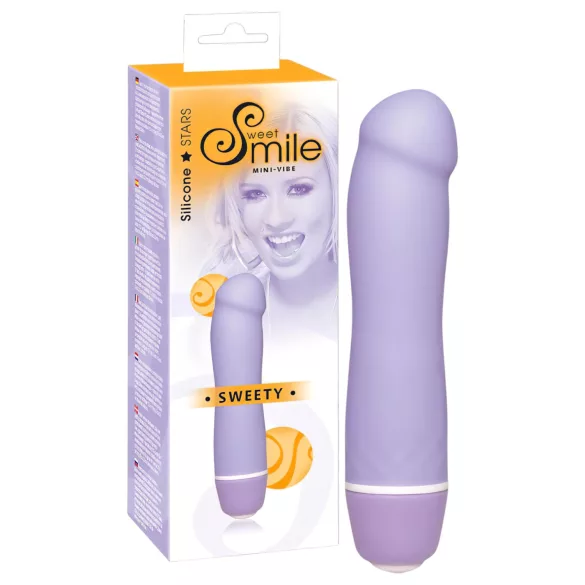 SMILE Sweety - mini vibrator - lilla