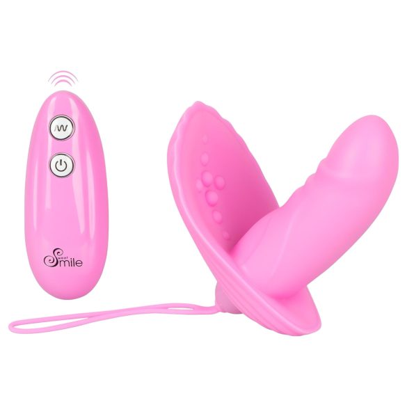 SMILE Shelly - fjernbetjent trussevibrator - rosa