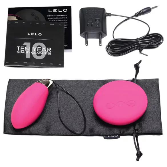 LELO Lyla 2 - bærbar fjernbetjent vibroæg (lyserød)
