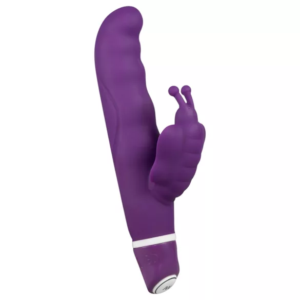 SMILE - g-punktsvibrator med butterfly-design - silikon