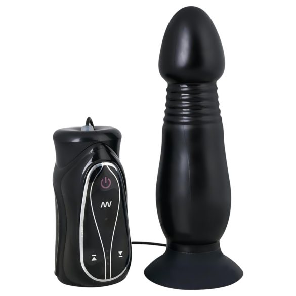 You2Toys - anal vibrator med stød - sort
