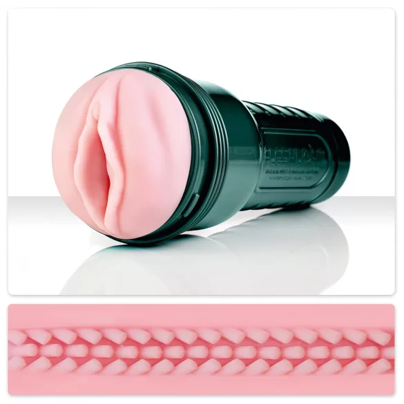 Fleshlight - masturbator til mænd - med vibration - realistisk vagina