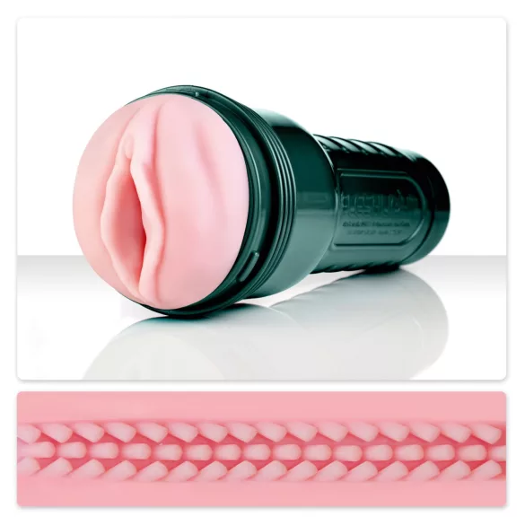 Fleshlight - masturbator til mænd - med vibration - realistisk vagina