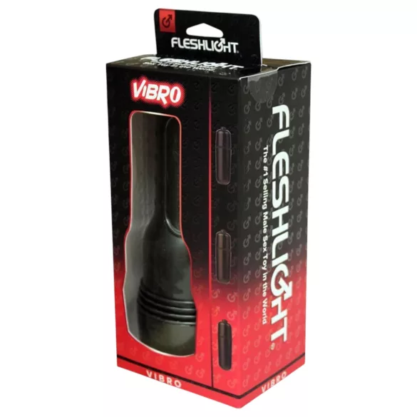 Fleshlight - masturbator til mænd - med vibration - realistisk vagina