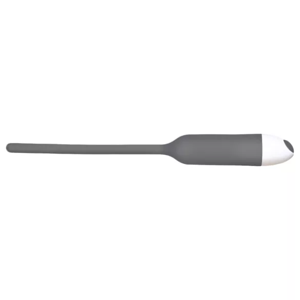 You2Toys - dilator med vibration - silikone - grå 6mm