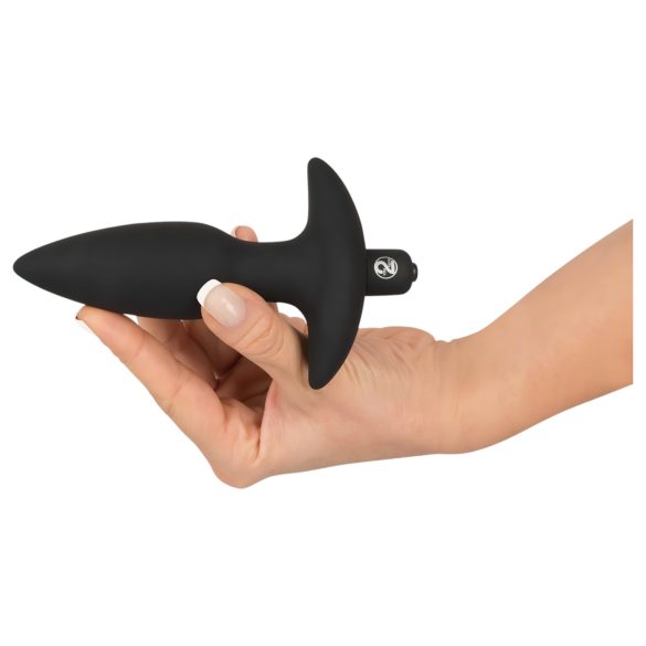 Black Velvet analplug vibrator - medium
