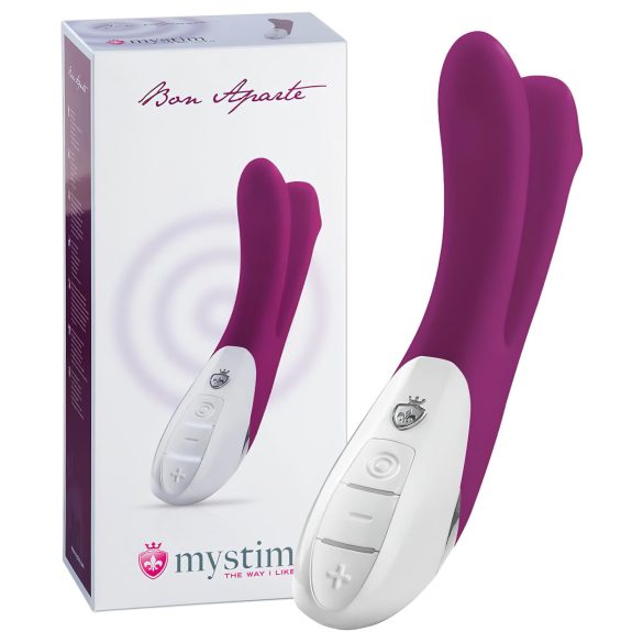 mystim Bon Aparte - dobbelt vibrator (brombær)
