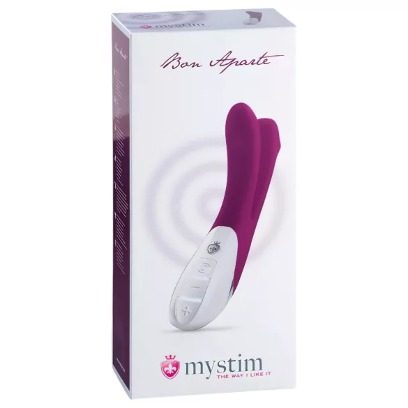 mystim Bon Aparte - togrenet vibrator (brombær)