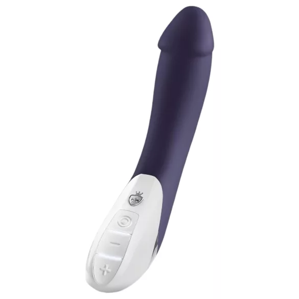 mystim - vibrator med 2 motorer - kraftig stimulation - blå