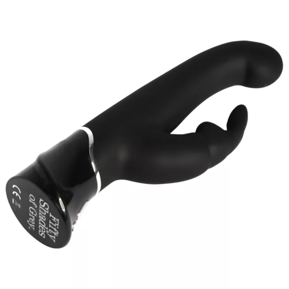 Fifty Shades of Grey Greedy Girl - vibrator med klitorisstimulator (sort)