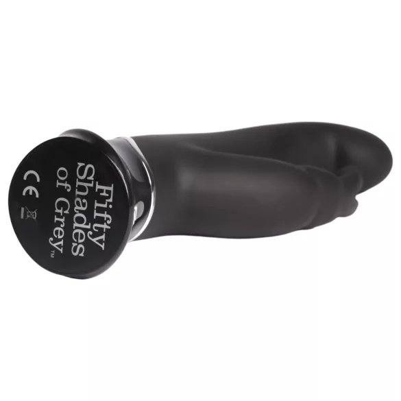 Fifty Shades of Grey Greedy Girl - vibrator med klitorisstimulator (sort)