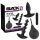 Black Velvet anal vibrator sæt (4 dele)