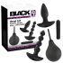 Black Velvet anal vibrator sæt (4 dele)