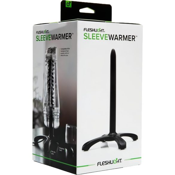 Fleshlight - sleevevarmer - hurtig opvarmning - sort