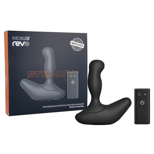 Nexus Revo Stealth - prostata vibrator med fjernbetjening og rotation