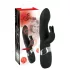 SMILE Blacky - vibrator med 2 motorer - genopladelig USB - sort