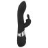 SMILE Blacky - USB-opladelig dobbeltmotor vibrator (sort)