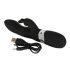 SMILE Blacky - USB-opladelig dobbeltmotor vibrator (sort)