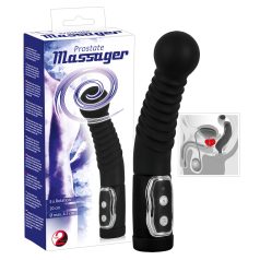   You2Toys - prostatamassager - roterende prostatavibrator - sort
