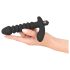 Sort Velvet bølgevibrator - medium (sort)