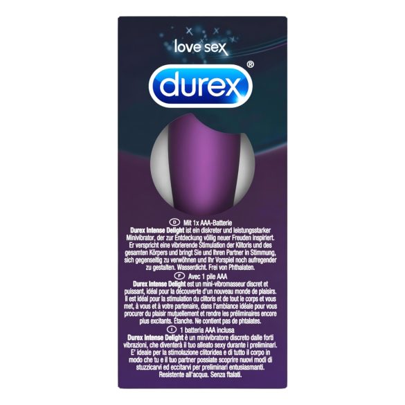 Durex Intense Delight Bullet - mini vibrator - lilla