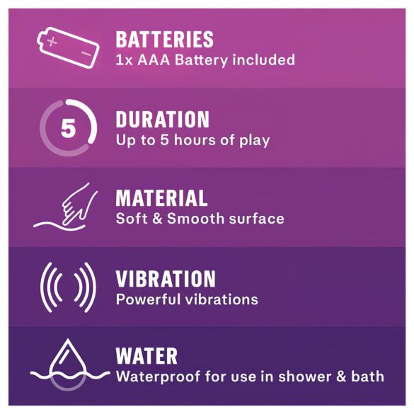 Durex Intense Delight Bullet - mini vibrator - lilla